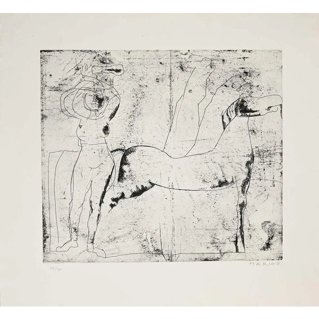 Hand Signed. Edition of 75 Prints. Published by Crommelynck, Paris, in 1970. Bibliography: G. Guastalla, G. Guastalla,...