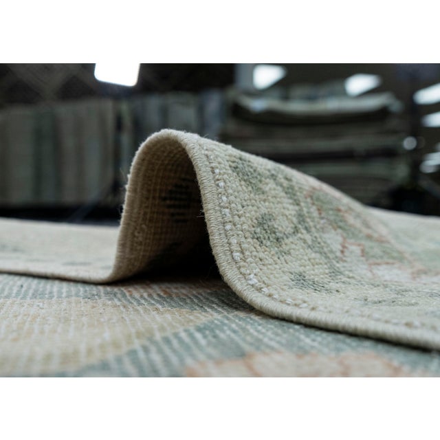 Brown Turkish Vintage Rug 3'5" x 6'8" #20547 For Sale - Image 8 of 8