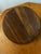 1960s Mid-Century Modern Solid Walnut Apple Ice Bucket With Silverplate Claw Tongs For Sale - Image 9 of 13