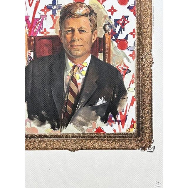 Death Nyc - John F. Kennedy and Louis Vuitton - Limited Edition With Certificate For Sale - Image 4 of 5