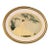 Vintage “The Song Bird” by Czerwinski, Art Deco Woman & Bird, Oval Gilt Frame For Sale