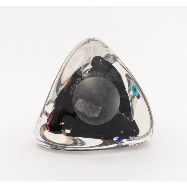 Michael Schmidt and Sonia Rhea Art Glass Sculpture For Sale - Image 10 of 11