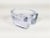 1970s French Crystal Horseshoe Shaped Ashtray, Made in France For Sale In New York - Image 6 of 13
