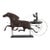American Copper and Brass Sulky Driver Weather Vane For Sale
