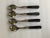 Contemporary Eme Italy 18/10 Stainless Napolean Spoons S/4 For Sale In New York - Image 6 of 8