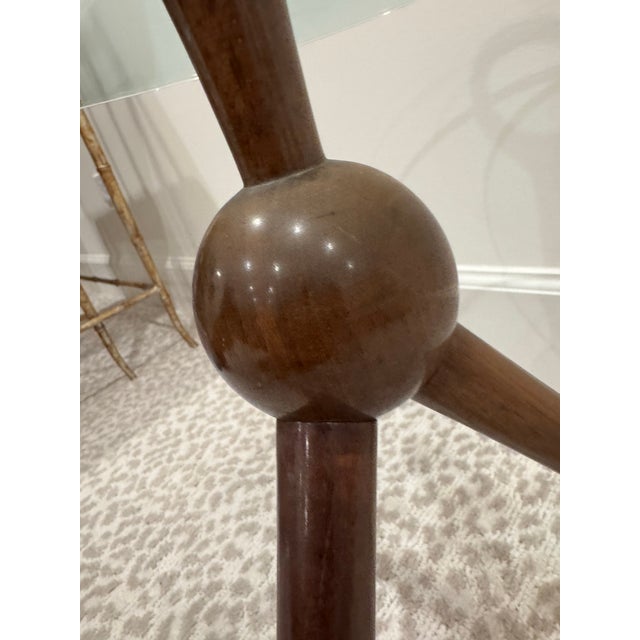 Italian Iconic and Rare Cesare Lacca Ring-Handled Drink/Side/Coffee Table, Italy 1950s For Sale - Image 3 of 8