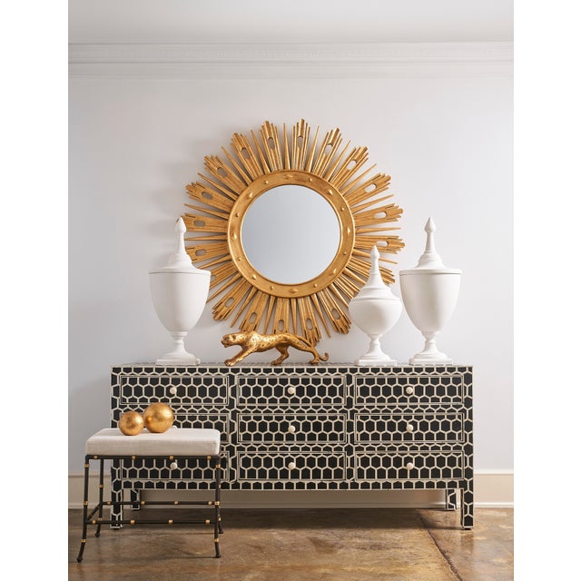 Hammered Ball - Gold, Large For Sale In Raleigh - Image 6 of 8