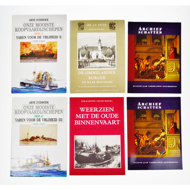 Vintage Dutch History Coffee Table Books Set of 6 Chairish