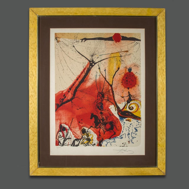 Modern Salvador Dalí­ Surrealist Signed and Numbered Original Work on Paper For Sale - Image 12 of 12