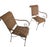 Wrought Iron and Rattan Armchairs, 1970s, Set of 2 For Sale - Image 9 of 15