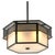 Ceiling Lamp in Metal with Bronze Finish and Frosted Glass For Sale - Image 10 of 10