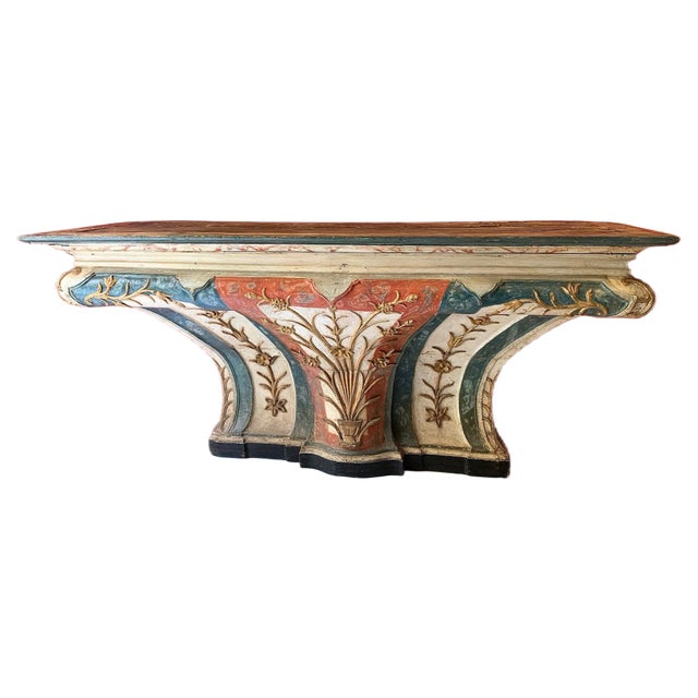 Wooden Console Table For Sale