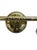 Traditional Vintage Traditional Style Plated Brass 2 Arm Vanity Wall Sconce For Sale - Image 3 of 5