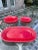 Ceramic 2000s Bordallo Pinheiro Fantasy Dinner Plates in Red - Set of 4 For Sale - Image 7 of 7