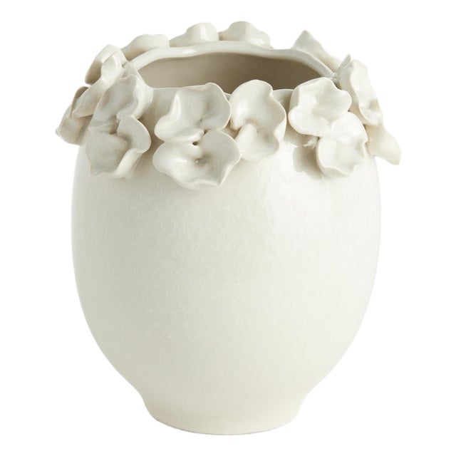 Petite Fleur Vase Short For Sale