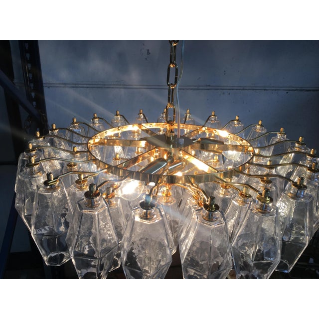2020s Italian Murano Glass Sputnik Chandelier Poliedro For Sale - Image 5 of 11
