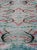 Textile Vintage Art Nouveau Rug in Blue 6'3 X 9'1 For Sale - Image 7 of 11