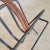 1940s Iron and Leather Magazine Rack in the Style of Jacques Adnet For Sale - Image 10 of 11