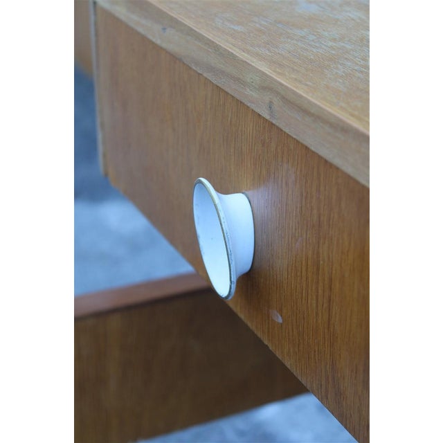 Italian Chestnut Bed attributed to Gio Ponti, 1950s For Sale - Image 16 of 18