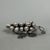 1970s Decorative 800 Silver Bunch of Grapes, 20th Century For Sale - Image 5 of 11