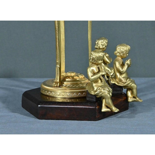 Mid-19th Century Louis XIV Bronze Cupidons Musicians Perfume Burner For Sale - Image 16 of 18
