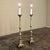 Pair 19th Century Bronze Candlestick Floor Lamps is a remarkable find! Heavy cast bronze comprises the entirety of the...