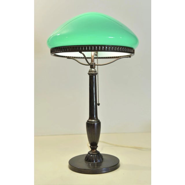 1920s Swedish Grace Period Table Lamp from Böhlmarks Lampfabrik AB, Sweden For Sale - Image 5 of 13