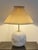 Holmegaard Sakura Table Lamp with Le Klint Cream Shade by Michael Bang for Holmegaard, Denmark, 1980s For Sale - Image 4 of 14