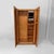 1930s Italian Art Deco Style Wooden Wardrobe with Mirror and Shelves, 1930s For Sale - Image 5 of 18