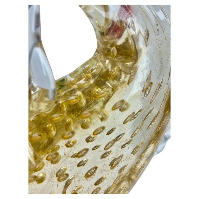 Large Italian Art Glass Fish Figurine, 1963 For Sale - Image 4 of 13