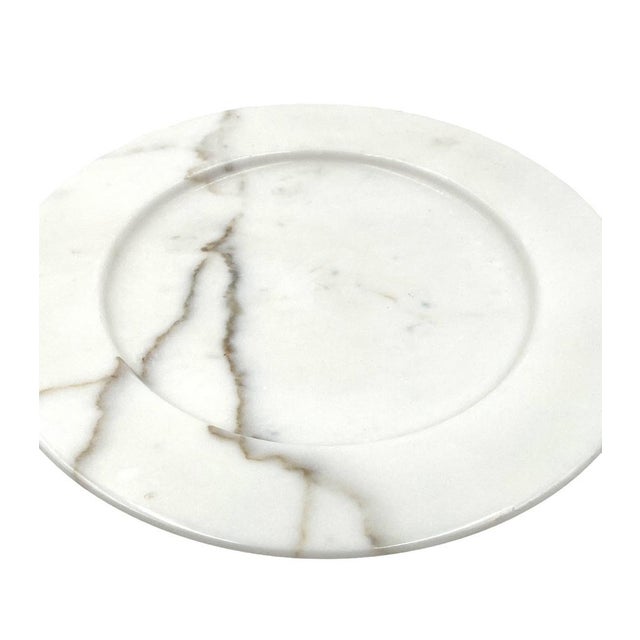White Carrara Marble Centerpiece by Sergio Asti, Italy, 1970s For Sale - Image 10 of 15