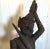 Early 20th Century Hand Carved Hard Wood Balinese Warrior For Sale - Image 10 of 13