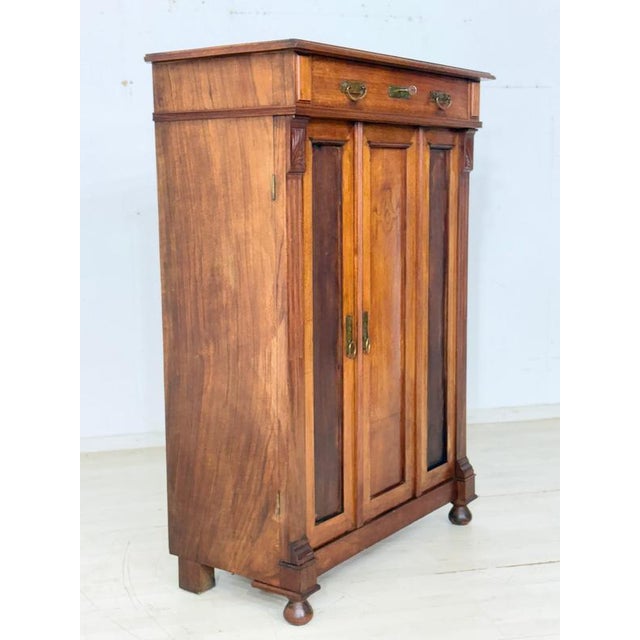 Antique Gründerzeit Cabinet in Wood, 1900 For Sale - Image 6 of 16