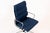 Herman Miller Eames Tall Navy Blue Fabric Desk Chair Soft Pad For Sale In Detroit - Image 6 of 16