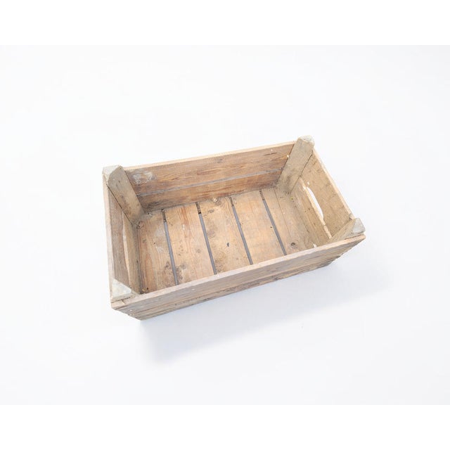 Metal Vintage Dutch Wooden Fruit Basket, 1970s For Sale - Image 7 of 11