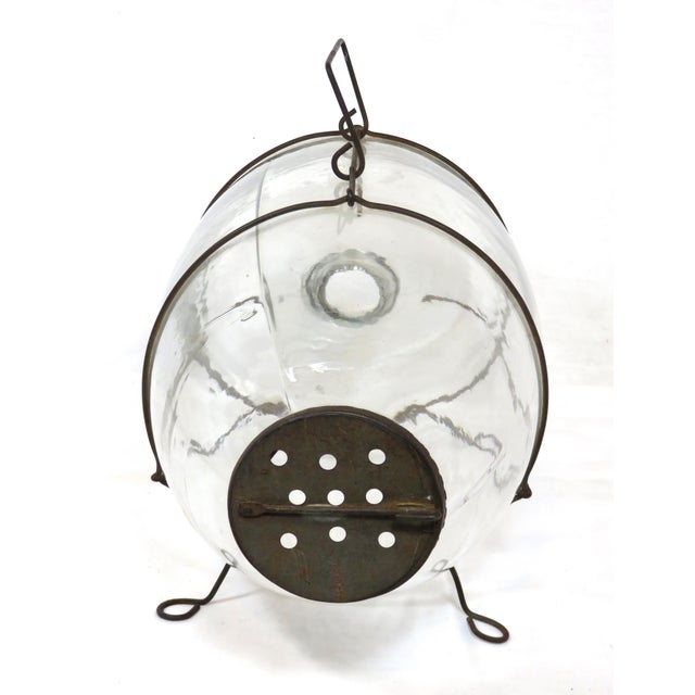 Antique Fisherman Glass Minnow Bait Trap Chairish