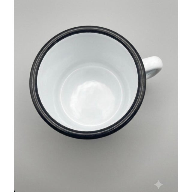 White Best Made Co. "Seamless & Steadfast" Enamelware Dinner Service for Four For Sale - Image 8 of 8