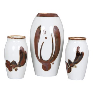 Series 158/159 Vase from Bing & Grondahl, Set of 3 For Sale