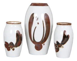 Series 158/159 Vase from Bing & Grondahl, Set of 3