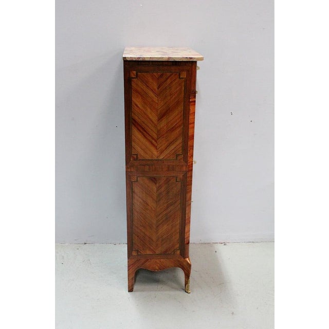 Small 18th Century Transitional Secretary For Sale - Image 18 of 18