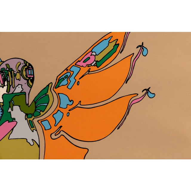 Peter Max - Crab Nebular Man, 1971 Signed Pop Art Serigraph on Paper I/P VII For Sale In Detroit - Image 6 of 8