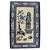 Early 20th Century Tan Blue Color Early 20th Century Antique Chinese Oriental Rug - 3'8" x 5'7" For Sale - Image 5 of 18