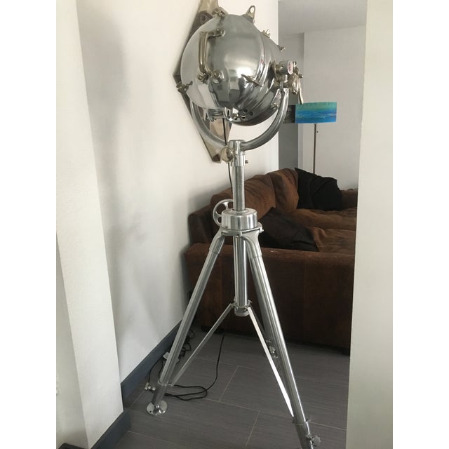 Modern Restoration Hardware Royal Master Sealight Floorlamp