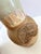 Vintage Vase Studio Pottery, Carved Organic Motif, Signed "Moni" For Sale - Image 10 of 13