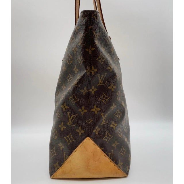 Brown Louis Vuitton Cabas Mezzo Tote Shoulder Bag For Sale - Image 8 of 18