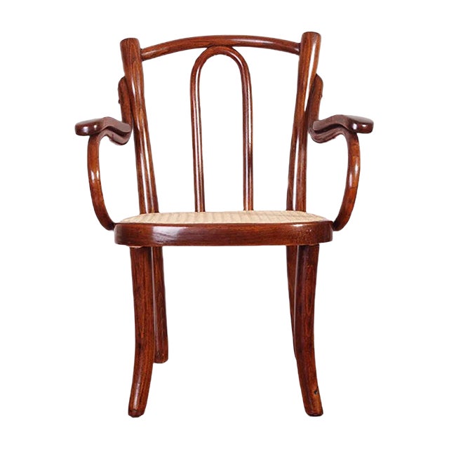 Vintage Children's Chair Model Z 2F From Thonet, 1930s For Sale