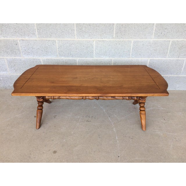 Cushman Colonial Maple Coffee Table Chairish