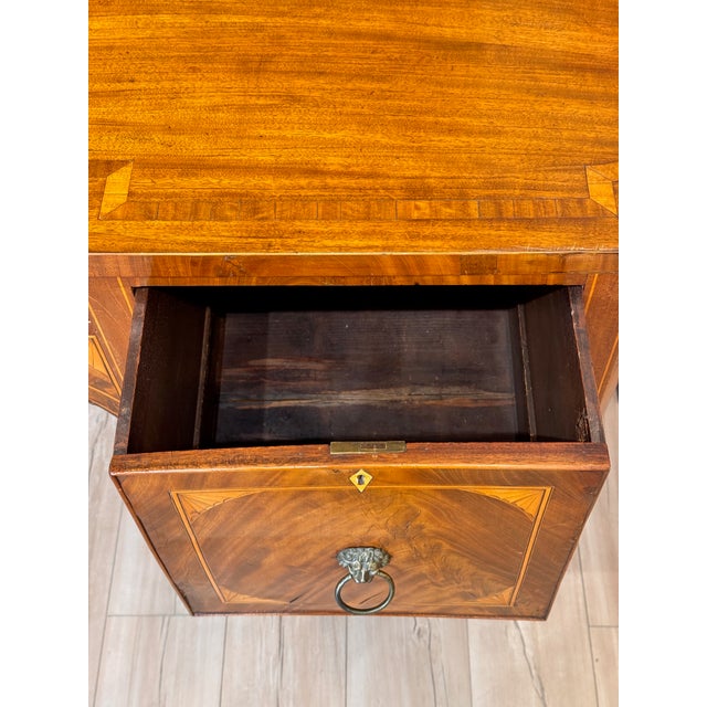 Late 18th Century English George III Inlaid Mahogany Sideboard For Sale - Image 12 of 16