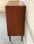 Teak Tallboy Dresser With 6 Drawers Danish Mid-Century Modern 1960s For Sale - Image 10 of 12