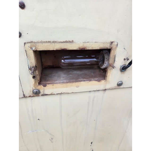 Antique Industrial Art Deco Doctors Dental Cabinet Curio Metal Hutch Apothecary ! For Sale - Image 13 of 18